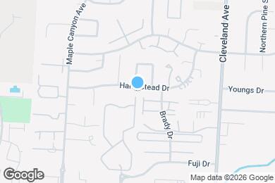 Map image of the property - 2283 Hampstead Dr