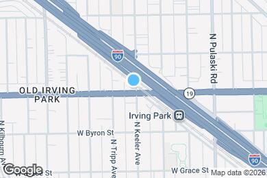 Map image of the property - 4200 W Irving Park Rd