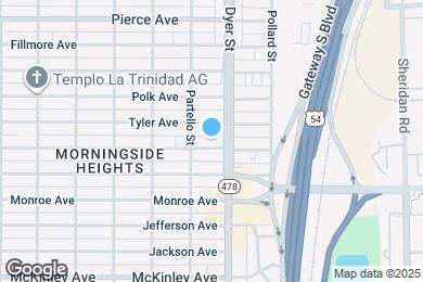 Map image of the property - 3919 1 Harrison Ave