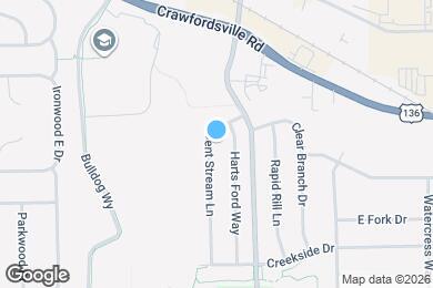 Map image of the property - 175 Bent Stream Ln