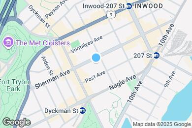 Map image of the property - 125 Sherman Ave