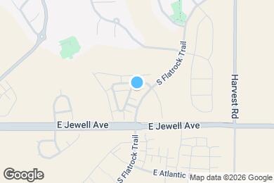 Map image of the property - 1796 S Flat Rock Way