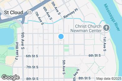 Map image of the property - 419 5th Ave S
