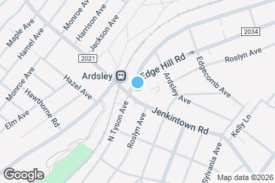 Map image of the property - 2539 Jenkintown Rd
