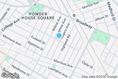Map image of the property - 54 Rogers Ave