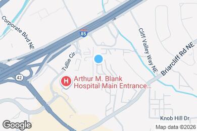 Map image of the property - 1744 Woodcliff Pl NE