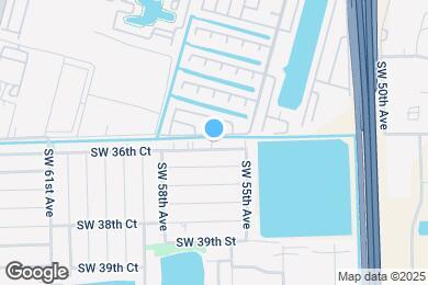 Map image of the property - 5621 SW 36th Ct
