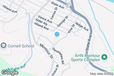 Map image of the property - 1629 Edgewood Ave