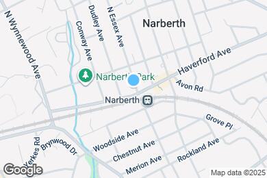Map image of the property - 104 N Essex Ave