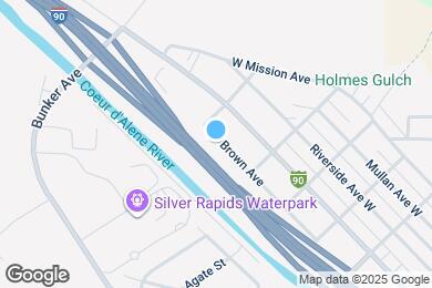 Map image of the property - 511 W Brown Ave