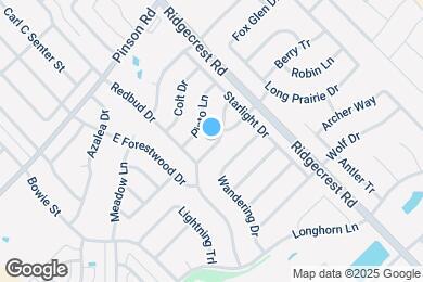 Map image of the property - 510 Appaloosa Dr