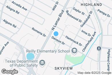 Map image of the property - 706 Denson Dr