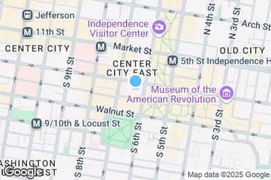 Map image of the property - 150 S Independence Mall W