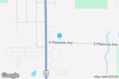 Map image of the property - 406 E Plainview Ave