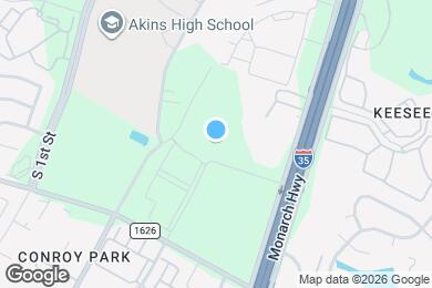 Map image of the property - 10820 S I-35 Frontage Rd