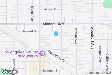 Map image of the property - 16131 Eucalyptus Ave