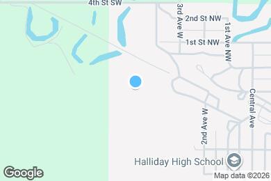 Map image of the property - The Brad - The Park on Washington