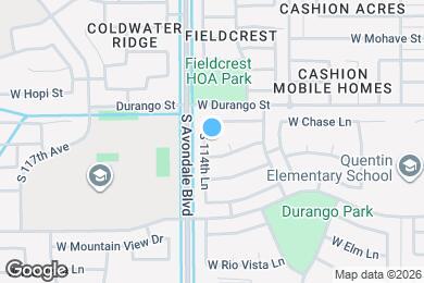 Map image of the property - 2125 S 114th Ln
