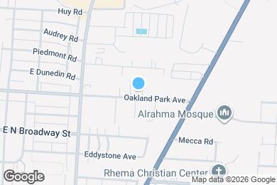 Map image of the property - 1954 Oakland Park Ave