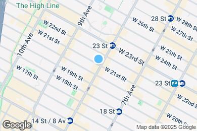 Map image of the property - 300 W 21st St