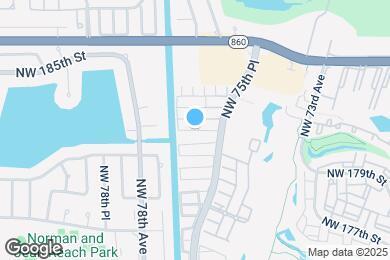 Map image of the property - 7640 NW 182nd Ter