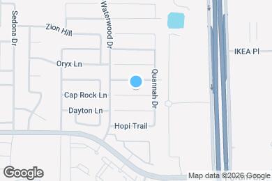Map image of the property - 2028 Cap Rock Ln