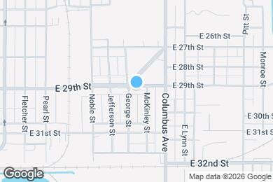 Map image of the property - 813 E 29th St