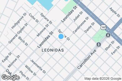Map image of the property - 8421 Cohn St