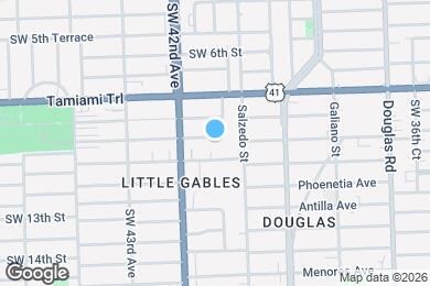 Map image of the property - 4038 SW 9th Ter