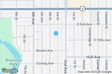 Map image of the property - 3206 3rd St