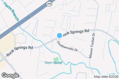 Map image of the property - 725 rock springs rd