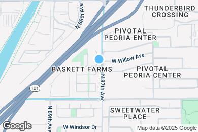 Map image of the property - 13247 N 87th Dr