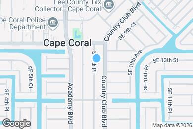 Map image of the property - 1305 SE 8th Pl