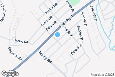 Map image of the property - 91 Jaffrey St