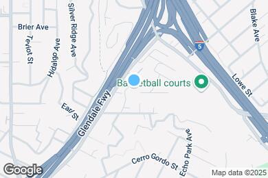 Map image of the property - 2414 N Alvarado St