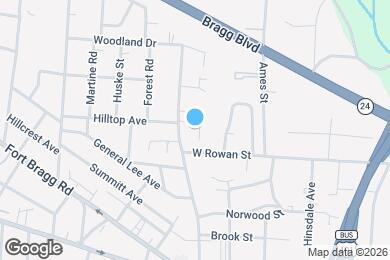 Map image of the property - Oakridge at Haymount