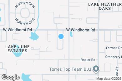 Map image of the property - 1206 E Camellia Dr