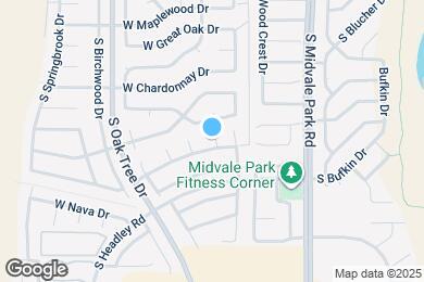 Map image of the property - 1732 W Rue du Fleuve