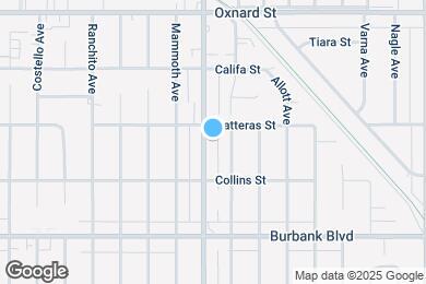 Map image of the property - 5742 Woodman Ave