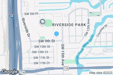 Map image of the property - 803 SW 15th Ave