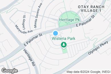 Map image of the property - Pinnacle at Otay Ranch