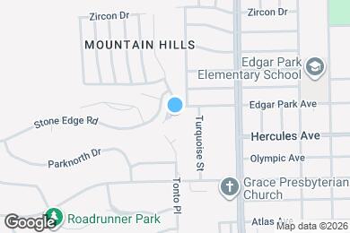 Map image of the property - 3220 Canyon Point Ln