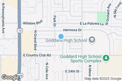 Map image of the property - 2518 Mimosa Dr