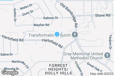 Map image of the property - 2313 Sylvan Ct