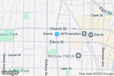Map image of the property - 1625 Ridge Ave