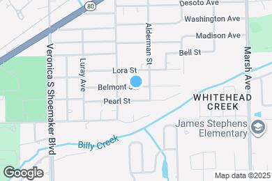 Map image of the property - 3840 Belmont St
