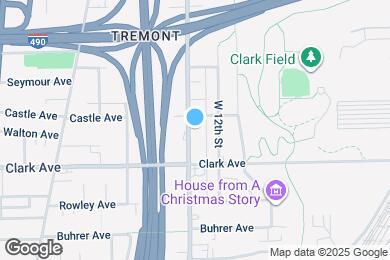 Map image of the property - 3015 W 14th St