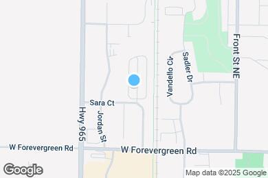 Map image of the property - 1593 Burr Dr