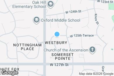 Map image of the property - 10105 W 125th Terrace