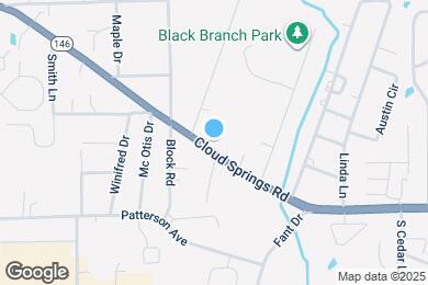 Map image of the property - 913 Cloud Springs Rd